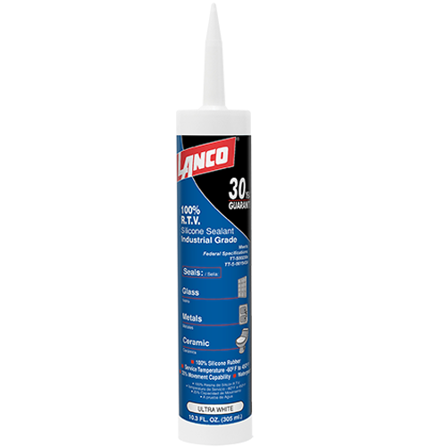 Lanco 100% R.T.V Silicone Ultra White 10.3oz