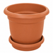 Terracotta Plastic Flower Pot #2