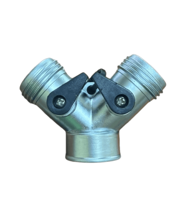 Metal "Y" Hose Connector 3/4"