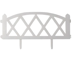 Garden Decorative Fence (White) FE-1504