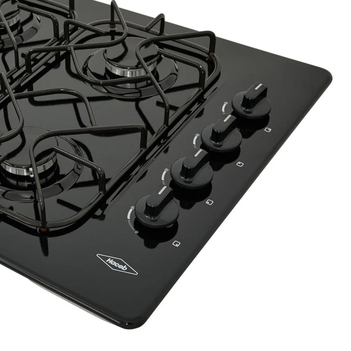 Haceb Black Enamelled Gas Stovetop 60cm