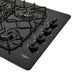 Haceb Black Enamelled Gas Stovetop 60cm