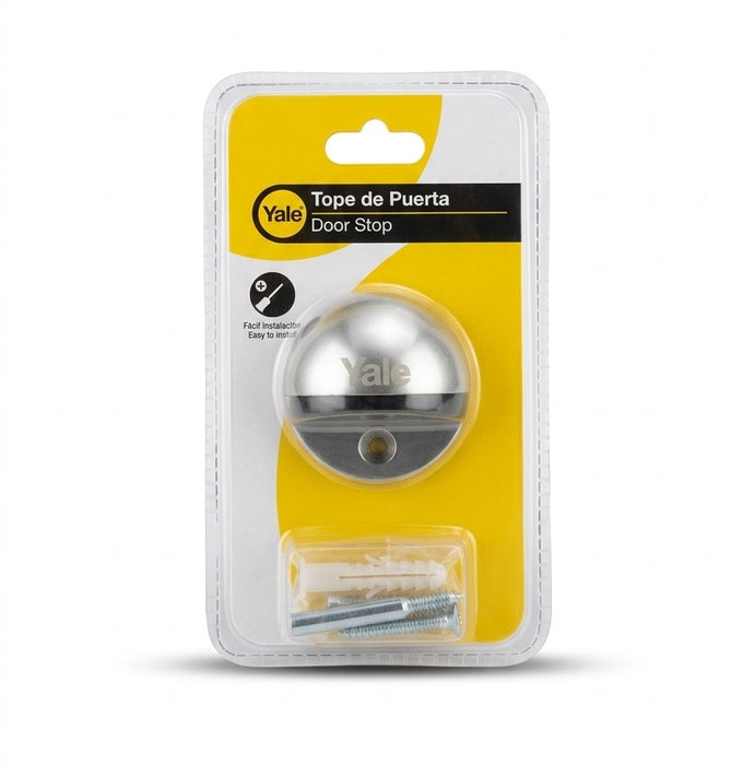 Yale Chrome Round Door Stop