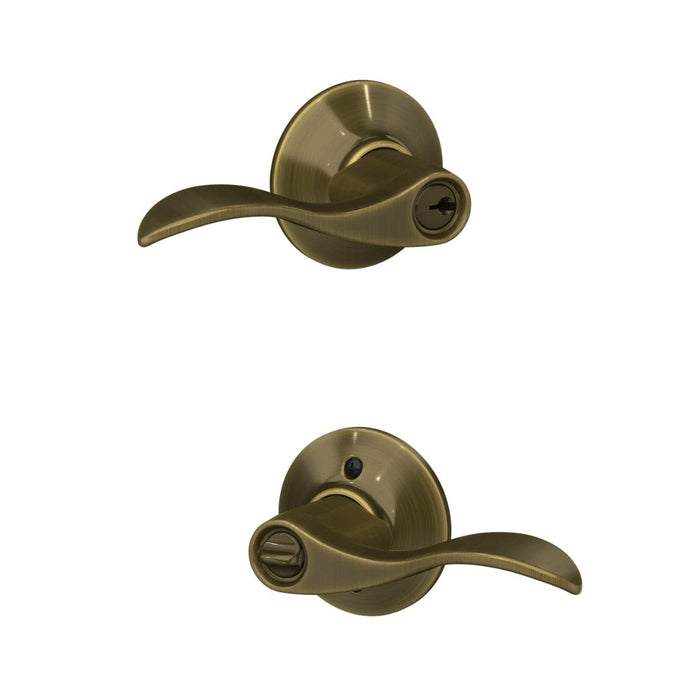 Schlage Antique Brass Entry Lock