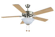 Windy 52" Dome Light Ceiling fan