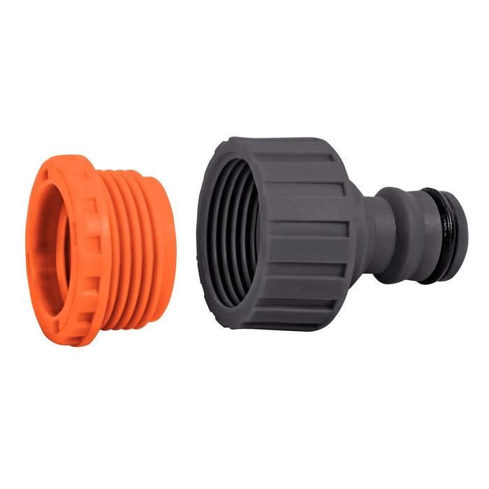 Tramontina Plastic Female Garden Adapter with 3/4" Thread and 1/2" Reducer
