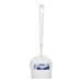 Toilet Brush with Holder (White)