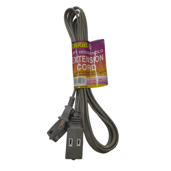 CARIB Household Extension Cord- 9FT