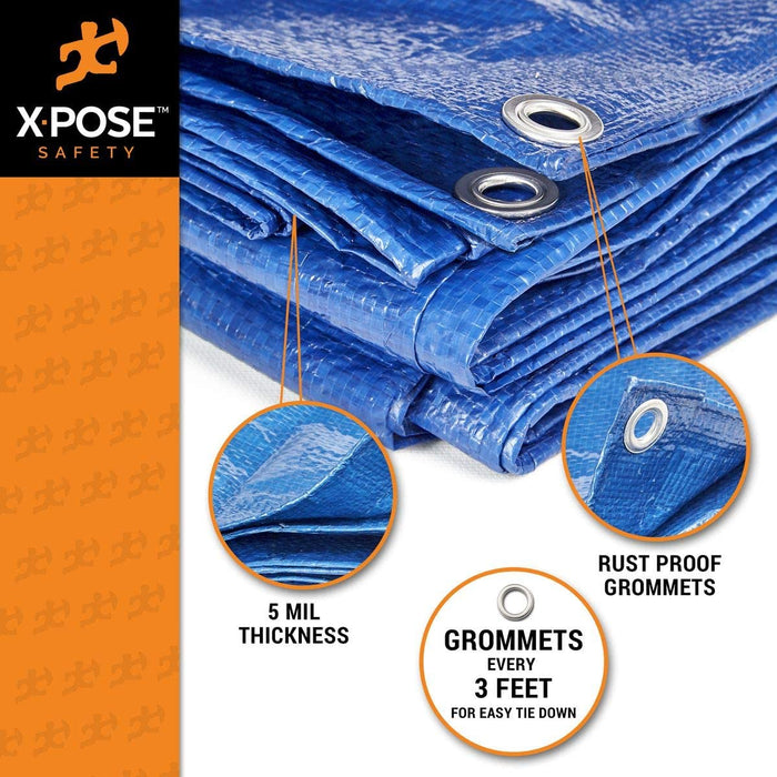 Multipurpose Tarpaulin (Blue) 10ft X 10ft