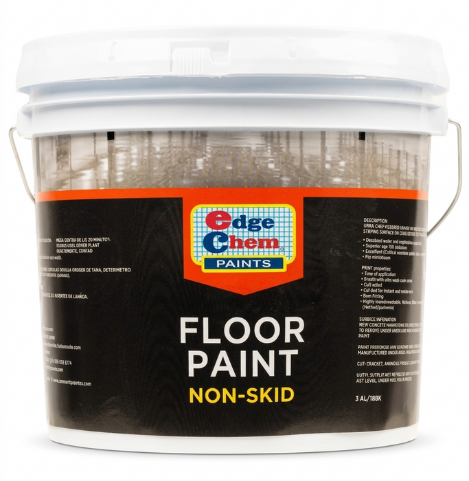 Edgechem Grey Floor Paint 3.8 Litres