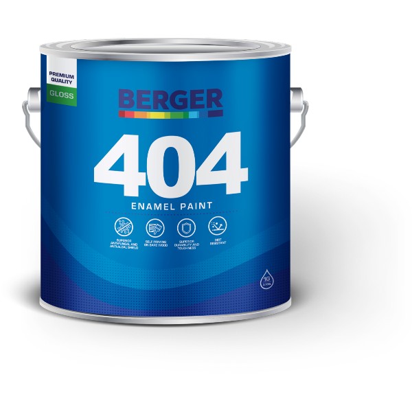 Berger 404 Post Red Paint 3.8L (1 Gallon)