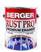 Berger Rust Pro Enamel Black 3.8 Litres