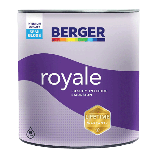 Berger Royale Satin Deep Base 3.8 Litres (1 Gallon)