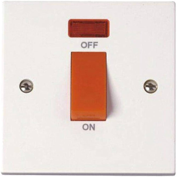 Pilot Light Switch 45A Cooker 3in X 3in