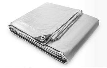 Silver Heavy Duty Tarpaulin 25ftX20ft