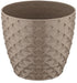Kapadokya 2 in 1 Taupe Flowers Pot - 5.5"