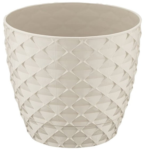 Kapadokya 2 in 1 Cream Flowers Pot - 5.5"