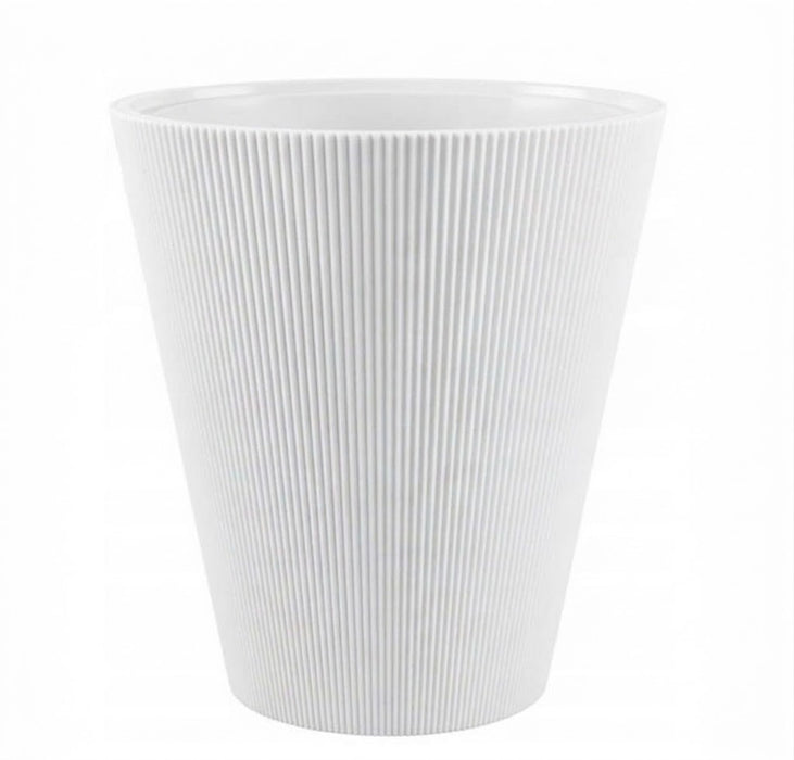 White Luna Flowers Pot - 14"
