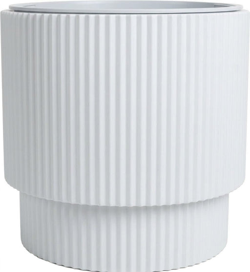 White Vega Flower Pot - 14"