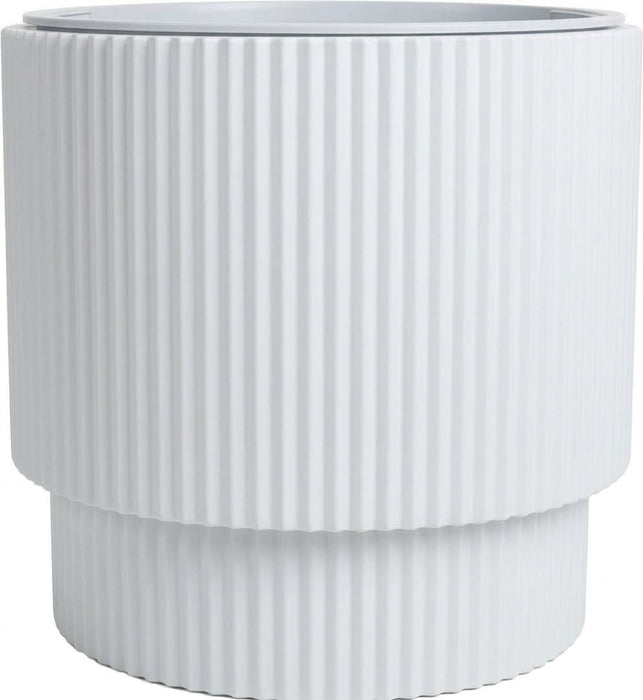 White Vega Flower Pot - 14"