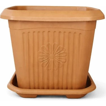 Plastic Square Planter - #5