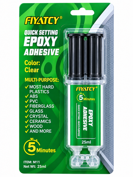 Fiyatcy 5 Minutes Quick Setting Epoxy Adhesive 25ml | Clear
