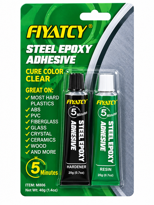 Fiyatcy Steel Epoxy Adhesive 1.4oz | Clear