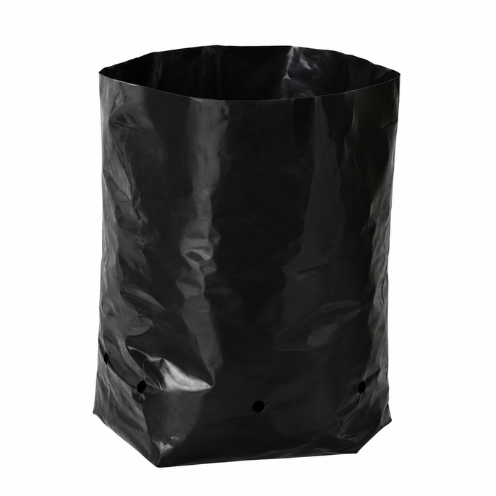 Plastic Plant Potting Bag 4" x 7" x 11" 100Pcs