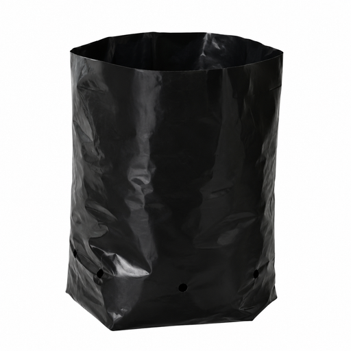 Plastic Plant Potting Bag 5" x 9" x 10" 100Pcs