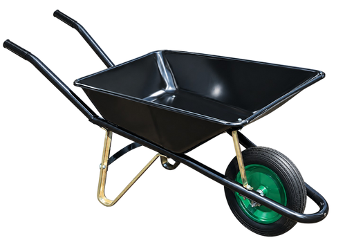 Butch Heavy Duty Wheelbarrow - Black