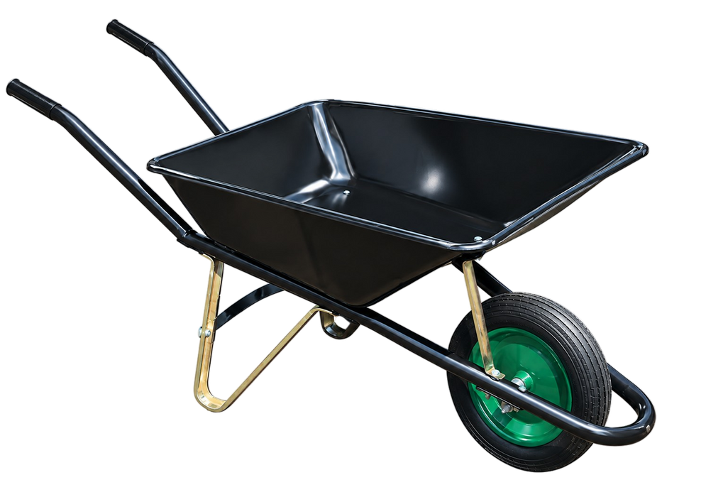 Butch Heavy Duty Wheelbarrow - Black