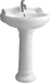 Pedestal Basin Sona #1033 White
