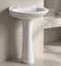 Ceramic Pedestal Basin | White