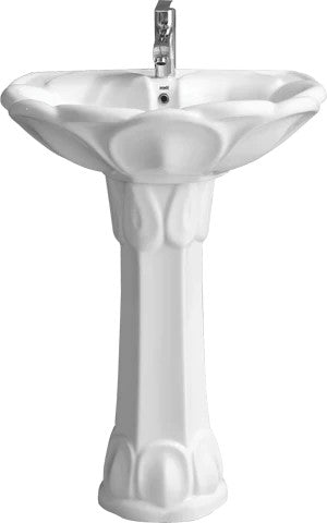 Pedestal Basin Sona #1029 White