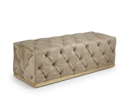 Brown Footboard Bench