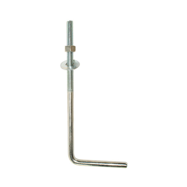 Anchor ‘L’ Bolt – Zinc Plated 1/2" x 10" x 4"
