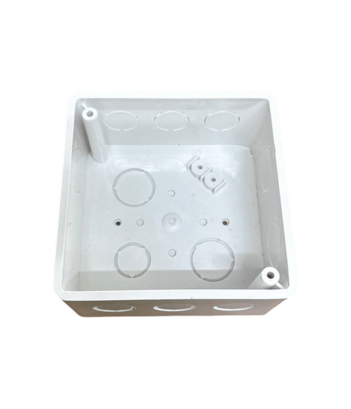 PVC Square Box without Cover 4" x 4"
