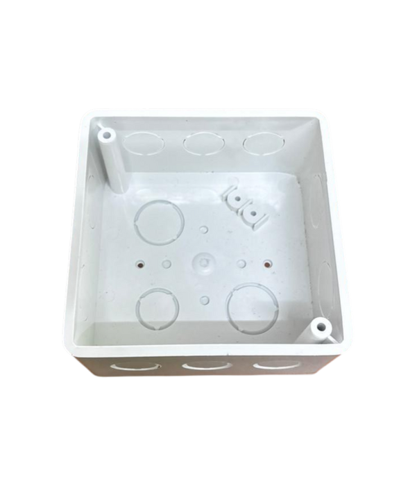 PVC Square Box without Cover 4" x 4"