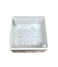 PVC Square Box without Cover 4" x 4"