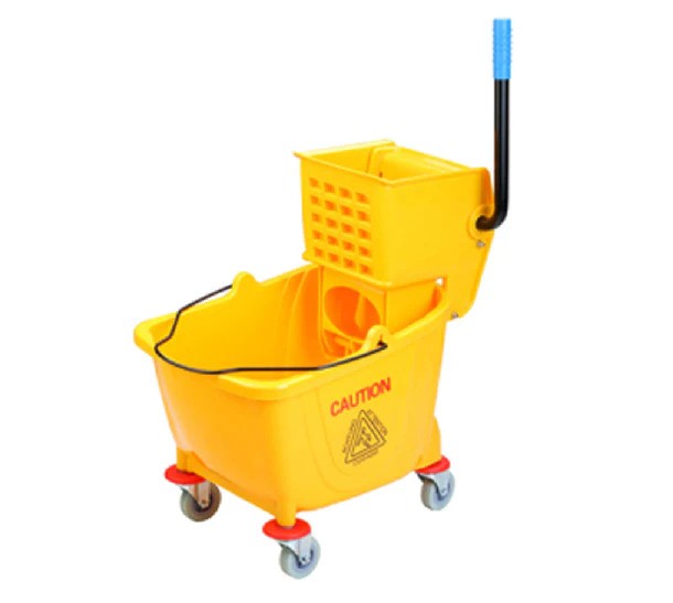 36L Yellow Mop Wringer with Bucket