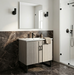 Plywood Bathroom Cabinet Grey 72x50x74cm