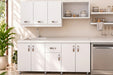 White Lower Kitchen Cabinet