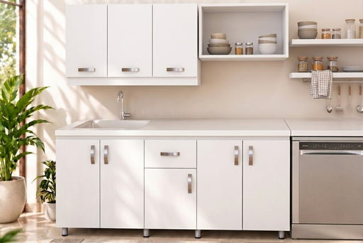 White Lower Kitchen Cabinet