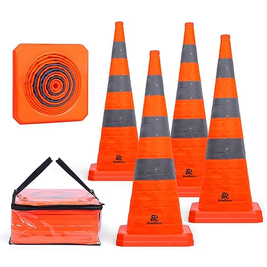 36" Traffic Reflective Safety Cone