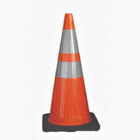 28″ PVC Safety Cone XY-8