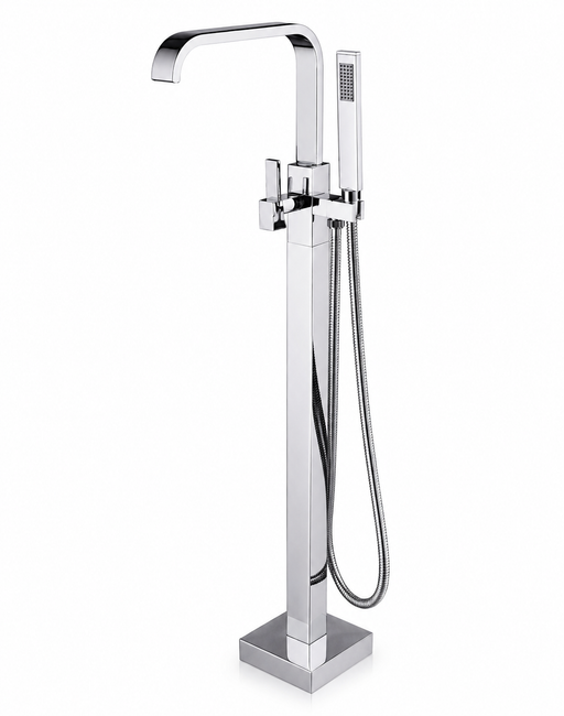 Freestanding Deck Tub Faucet | Chrome
