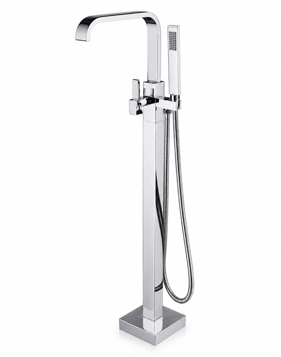 Freestanding Deck Tub Faucet | Chrome