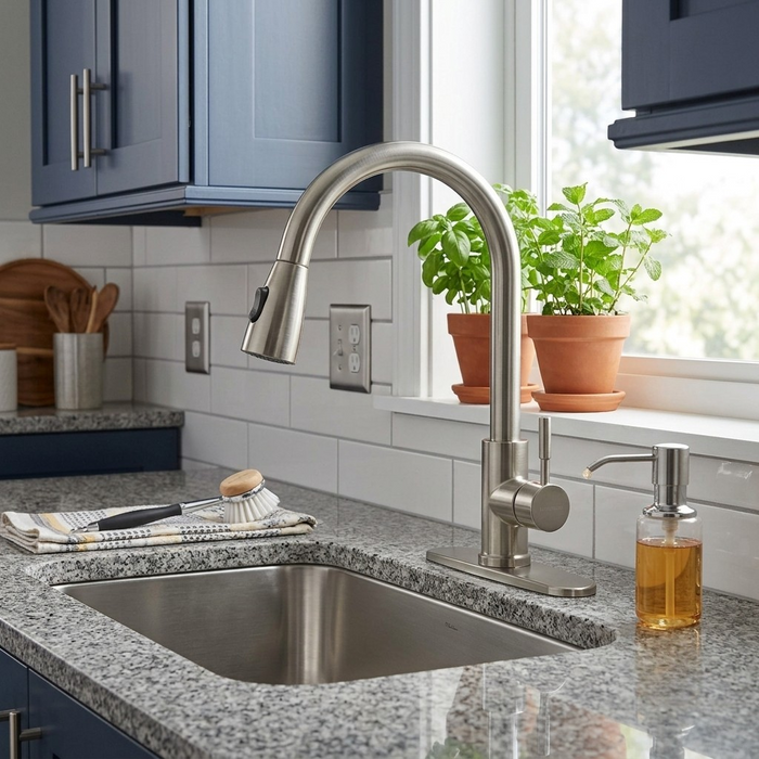 Kitchen Faucet HG82921 | Brushed