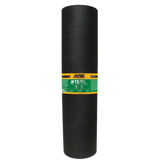 Felt Asphalt Saturated Underlayment #15 36" x 144'