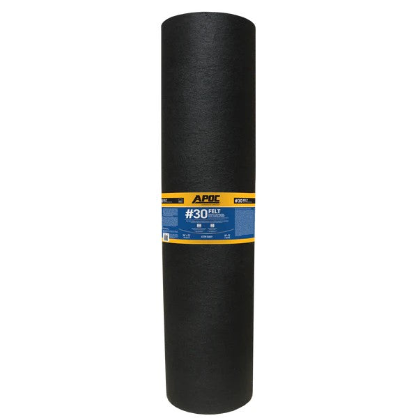 Felt Asphalt Saturated Roof Underlayment #30 36" x 72'